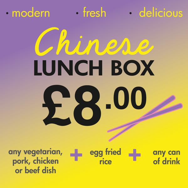 Taylors Tonbridge Chinese lunch deal